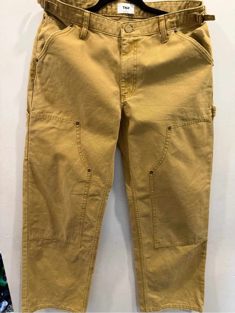 TNA York Pants in vintage topaz tan size 6 - Picture 4 of 7